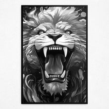 Load image into Gallery viewer, Spectral Savanna Serenade (Framed Poster)