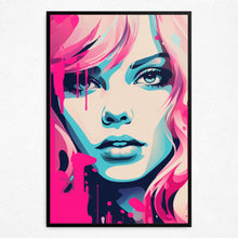 Load image into Gallery viewer, Neon Muse (Framed Poster)