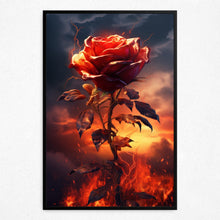 Load image into Gallery viewer, Electrified Elegance (Framed Poster)