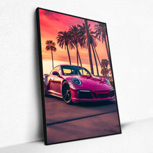 Load image into Gallery viewer, The Pink Pursuit (Framed Poster)