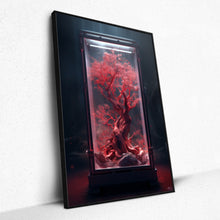 Load image into Gallery viewer, Crimson Captivation (Framed Poster)