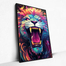 Load image into Gallery viewer, Spectral Savanna Serenade (Framed Poster)