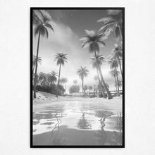 Load image into Gallery viewer, Lustrous Coastal Whisper (Framed Poster)
