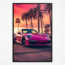 Load image into Gallery viewer, The Pink Pursuit (Framed Poster)
