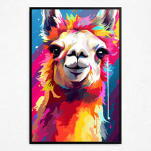 Load image into Gallery viewer, Llama Drama Palette (Framed Poster)
