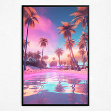 Load image into Gallery viewer, Lustrous Coastal Whisper (Framed Poster)
