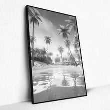 Load image into Gallery viewer, Lustrous Coastal Whisper (Framed Poster)
